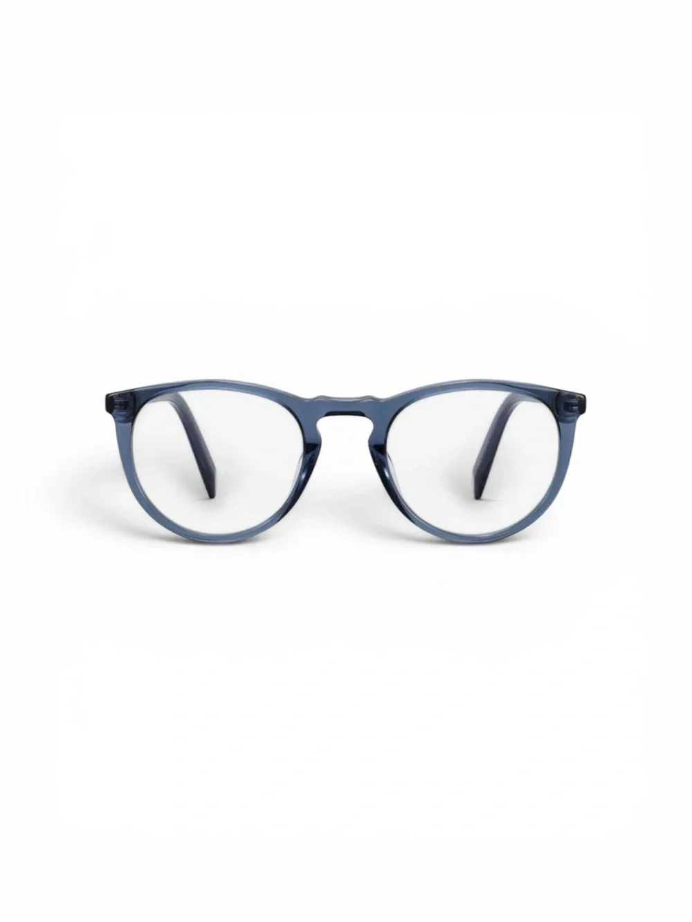 Warby Parker Butler M 347 Blue Eyeglasses Frame 52-19-145 Full Rim Eyewear.